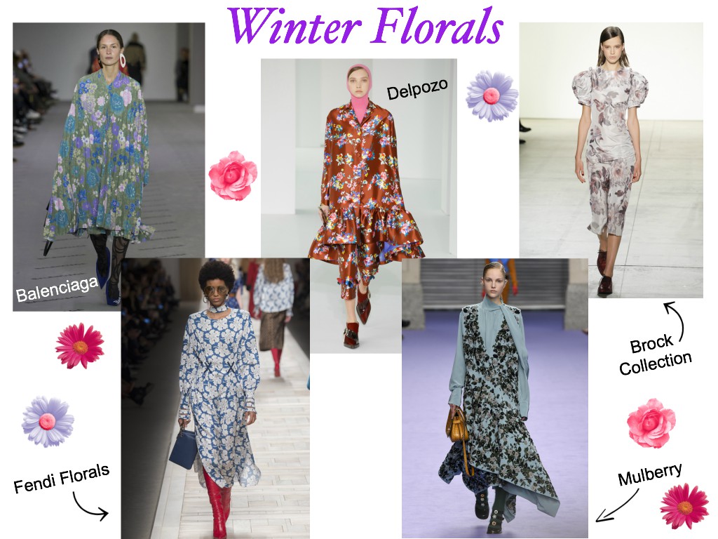top 10 trends for fall collage - winter florals