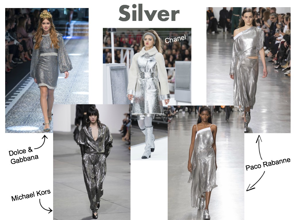 top 10 trends for fall collage - silver