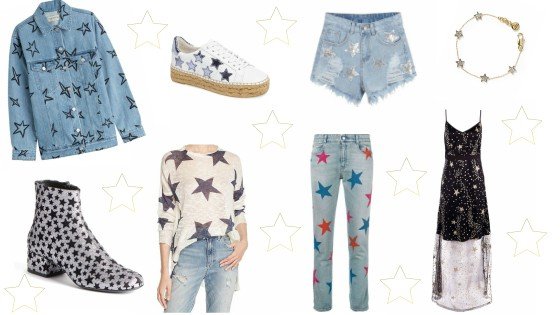 trends, star print