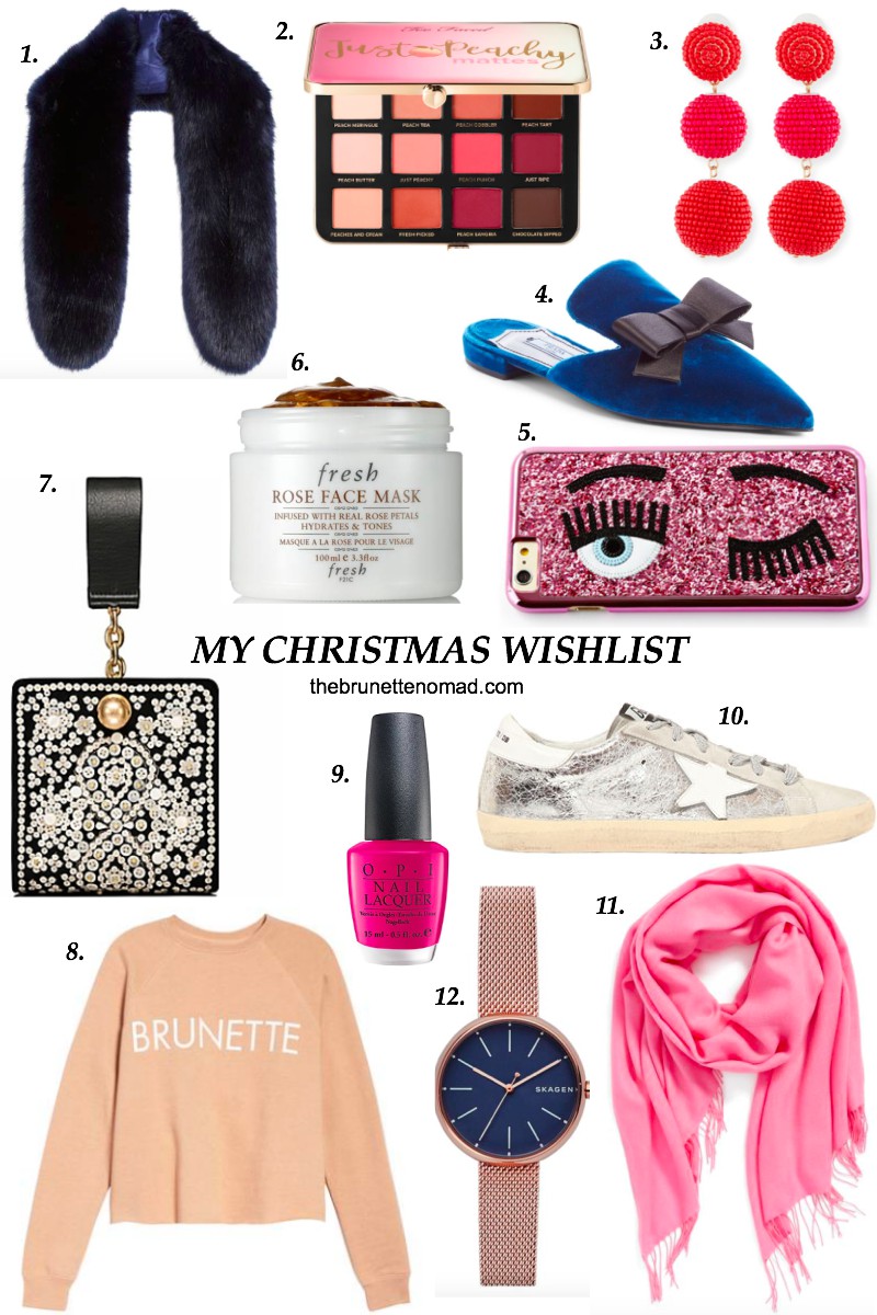 Holiday Gift Guide: My 2017 Christmas Wishlist by The Brunette Nomad, Dallas fashion blogger