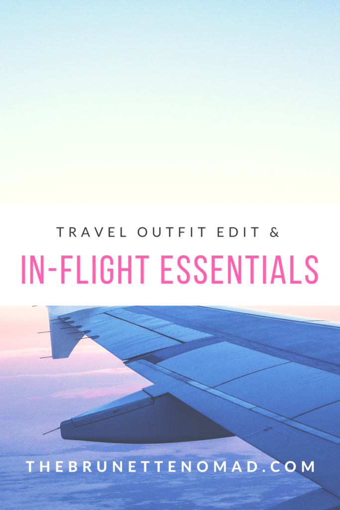 My travel outfit edit and a few in-flight essentials | Dallas fashion blogger