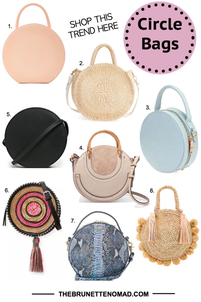 Shop the circle bag trend - Dallas fashion blogger