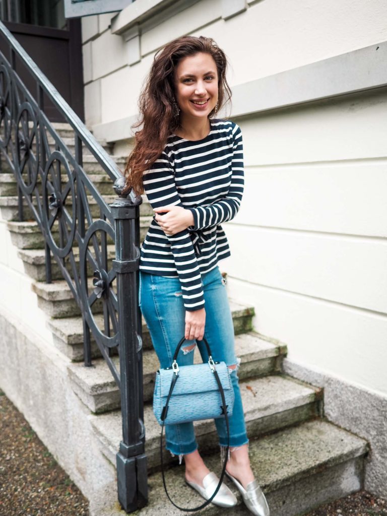 How to Style Classic Stripes in a Modern Way - The Brunette Nomad