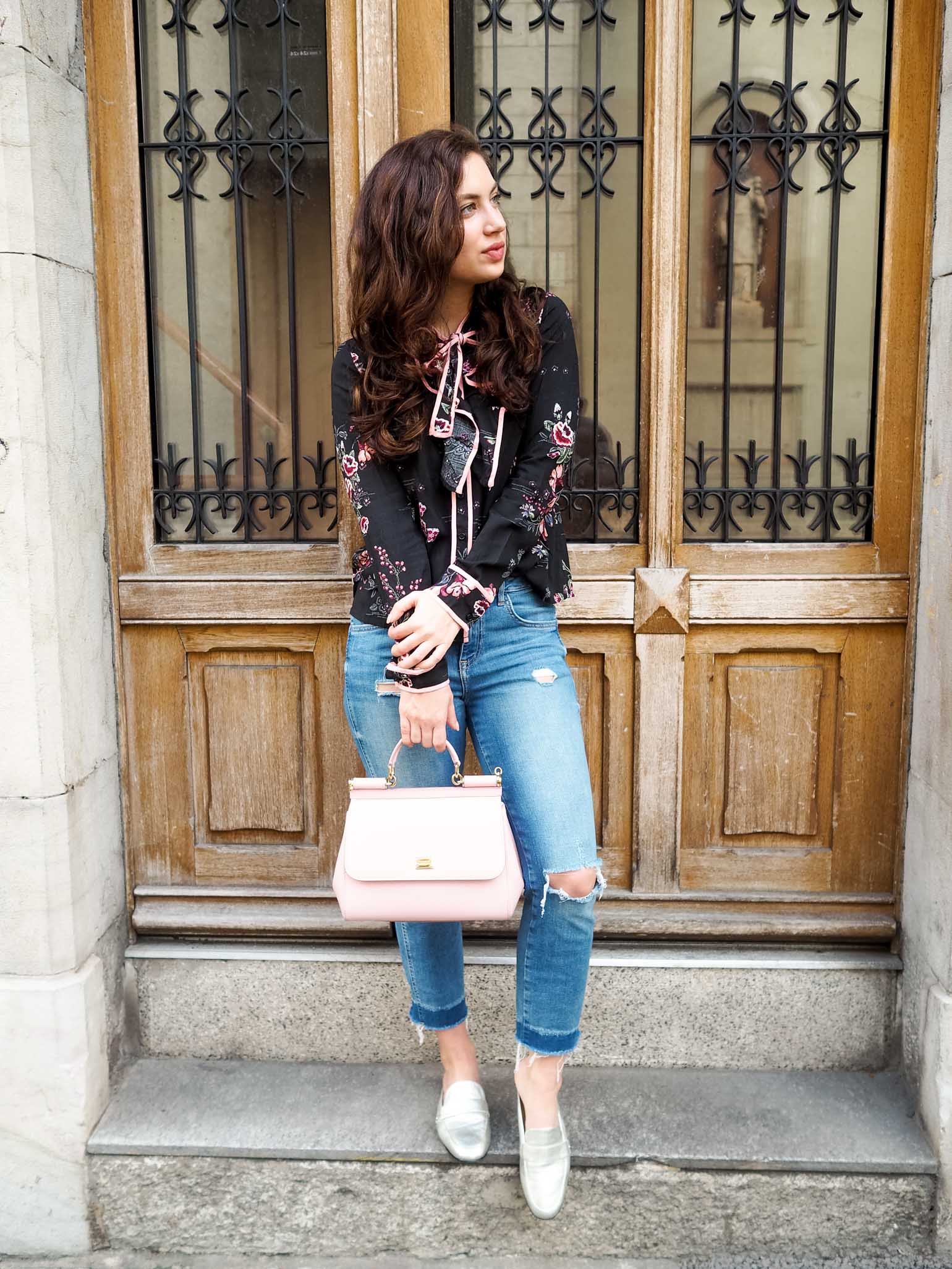 Shop the best floral blouses for Spring under $100 - Dallas fashion blogger