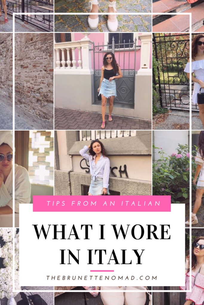 Fashion Blogger shares what she wore on a trip to Italy: outfit ideas, sizing, and tips included