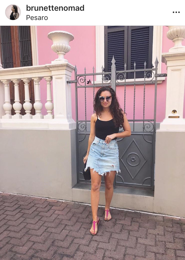 Italian fashion blogger shares what she wore for a Summer trip to Northern and Central Italy: sizing info, outfit ideas and more