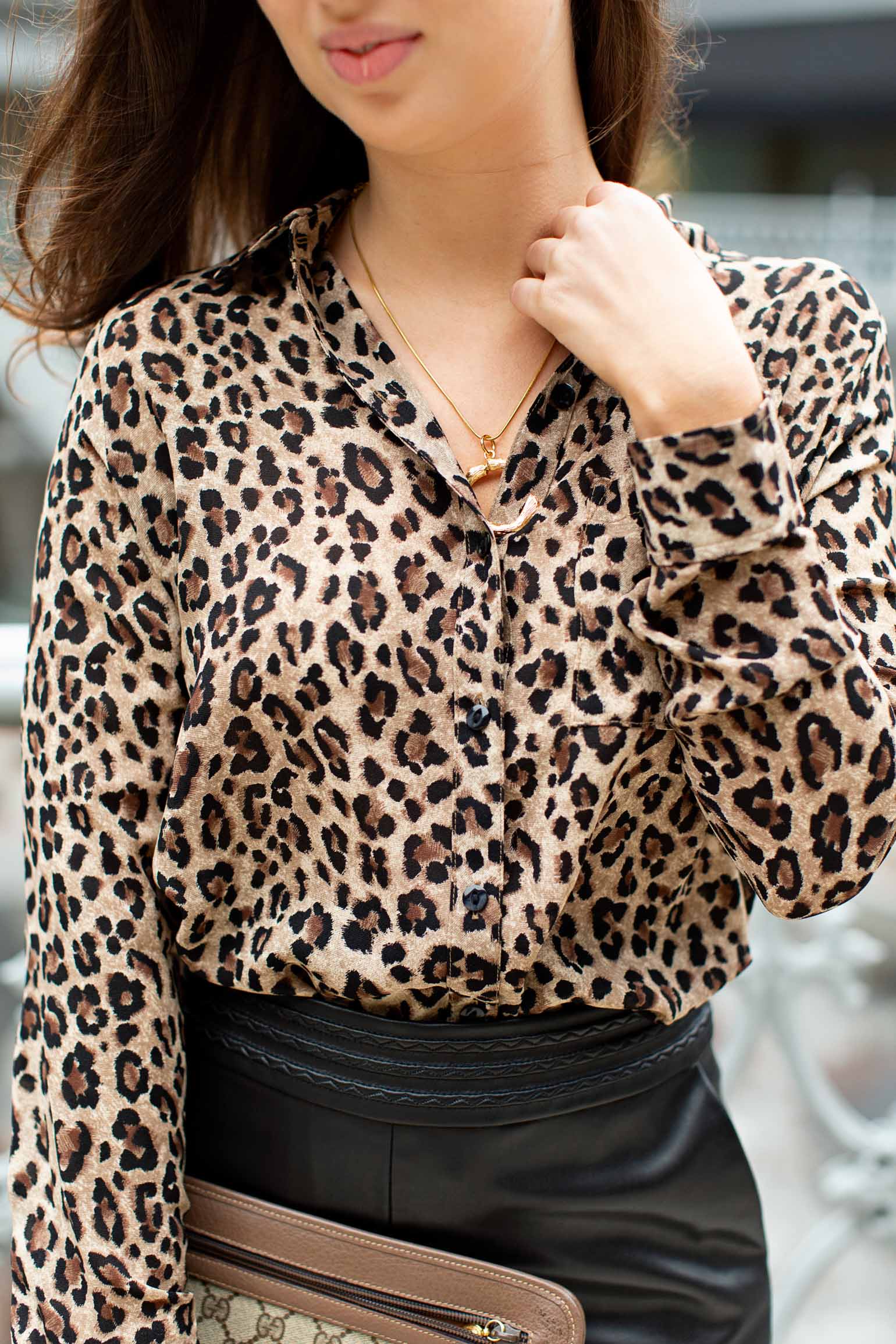 Leopard & Leather: Leopard & Leather: Winter Date Night Outfit - The ...