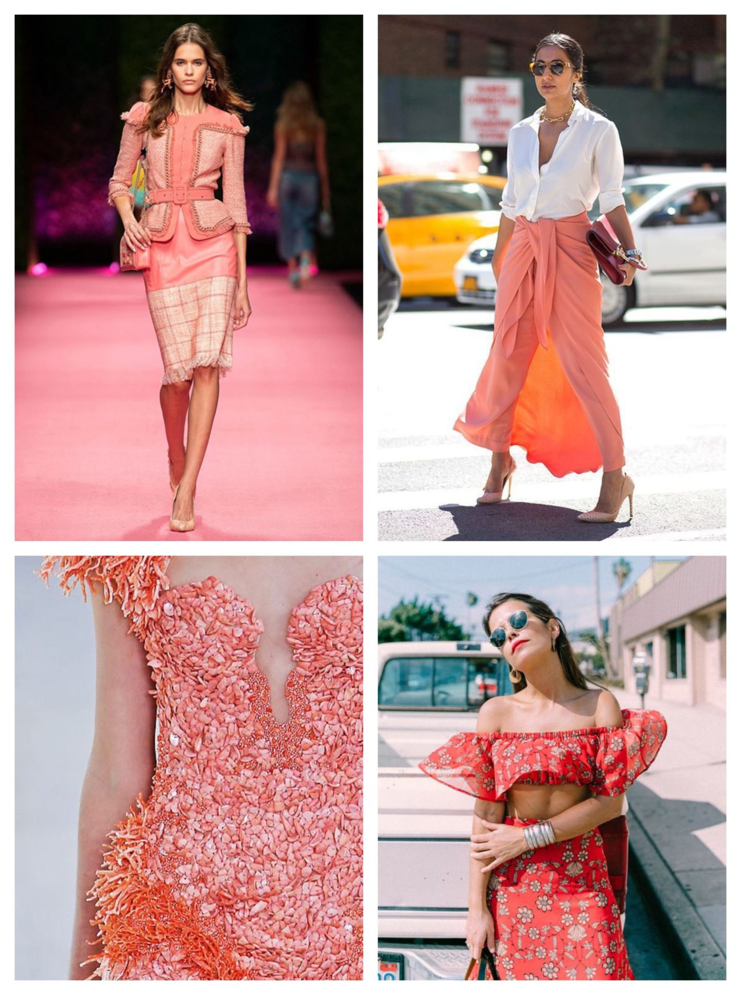 Dallas fashion blogger shares how to add Pantone's color of the year, living coral, into your life