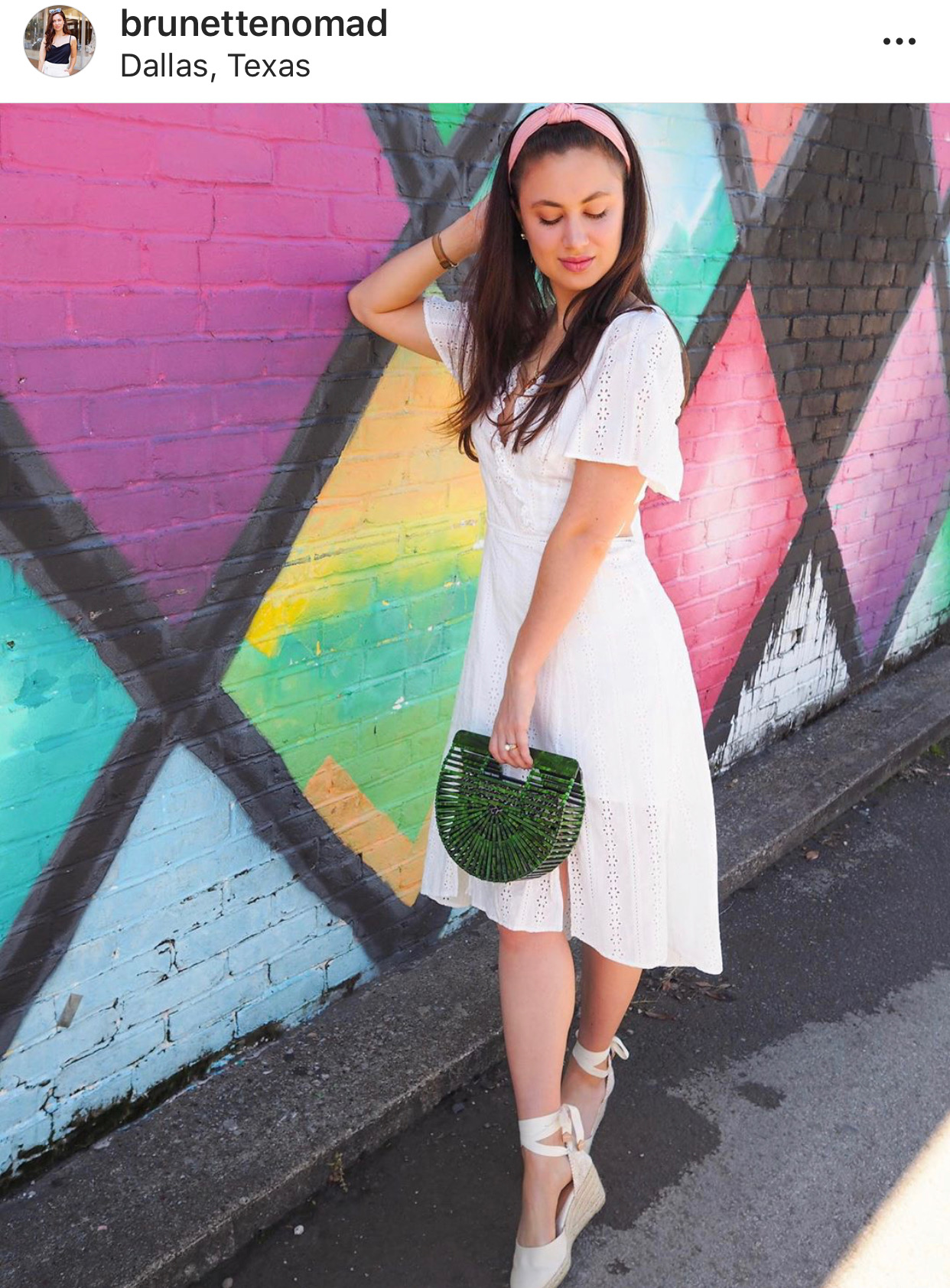 Dallas fashion blogger shares her May Instagram outfit recap 