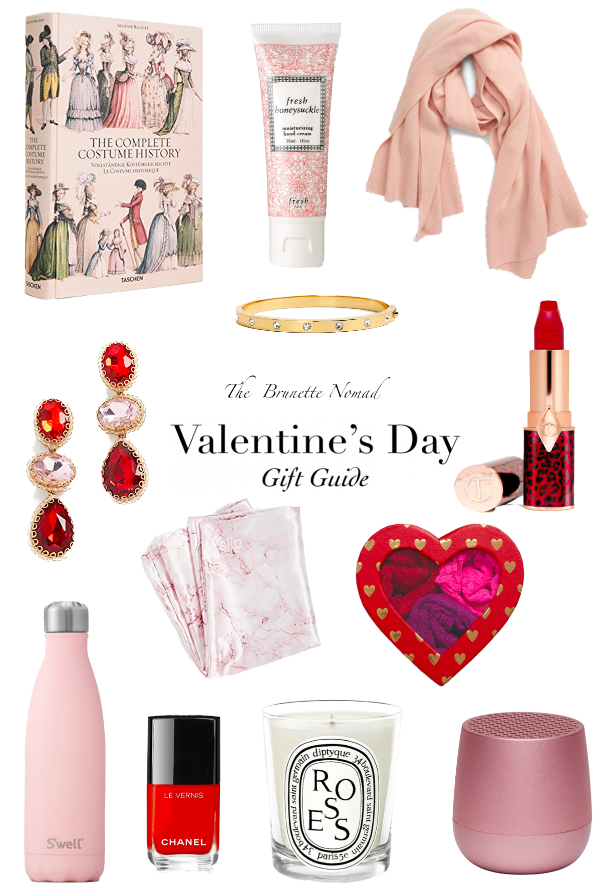 valentine's day gift guide collage