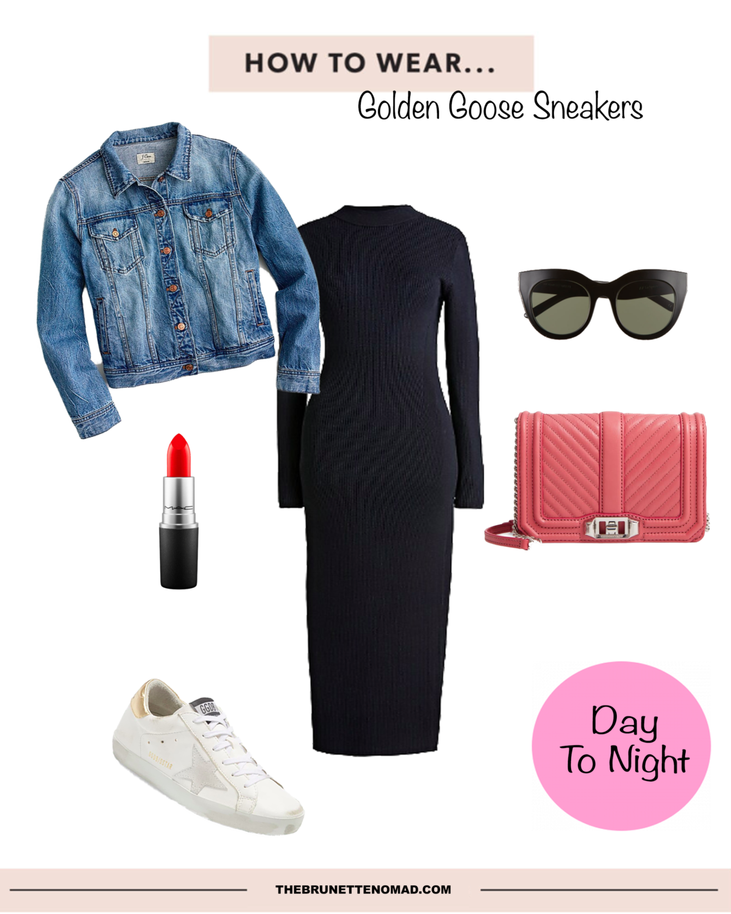 How to Style Golden Goose Sneakers 3 Ways - The Nomad