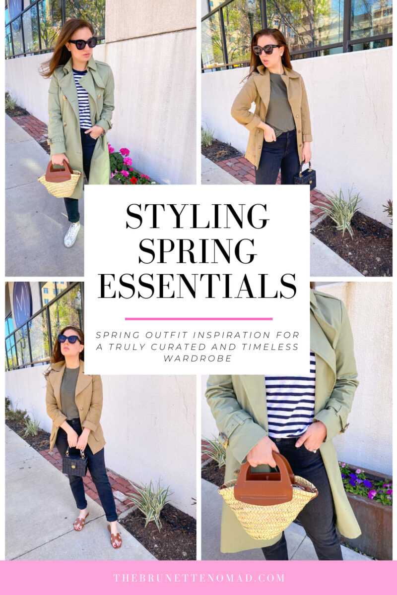 Styling Spring Essentials with Mott & Bow - The Brunette Nomad