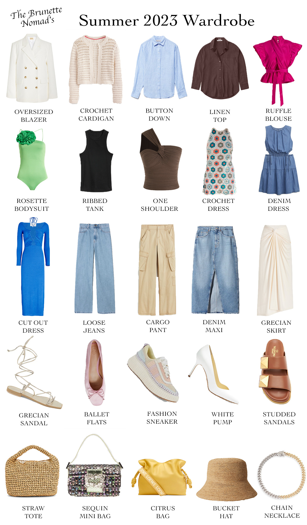 Dallas fashion blogger shares a summer 2023 capsule wardrobe