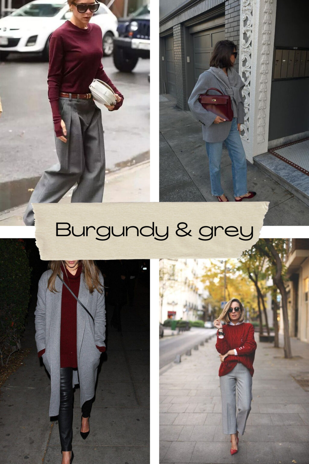 How To Style Burgundy And Bordeaux Shades - The Brunette Nomad